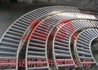 無(wú)動(dòng)力轉(zhuǎn)彎滾筒輸送機(jī)